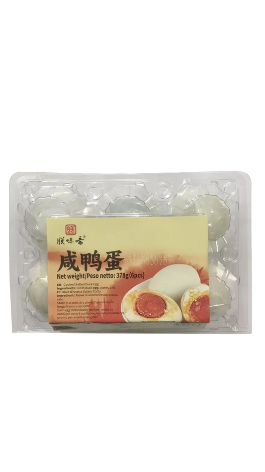 [新品] 朕味齋 鹹鴨蛋 6x60g ZWZ Cooked Salted Duck Eggs