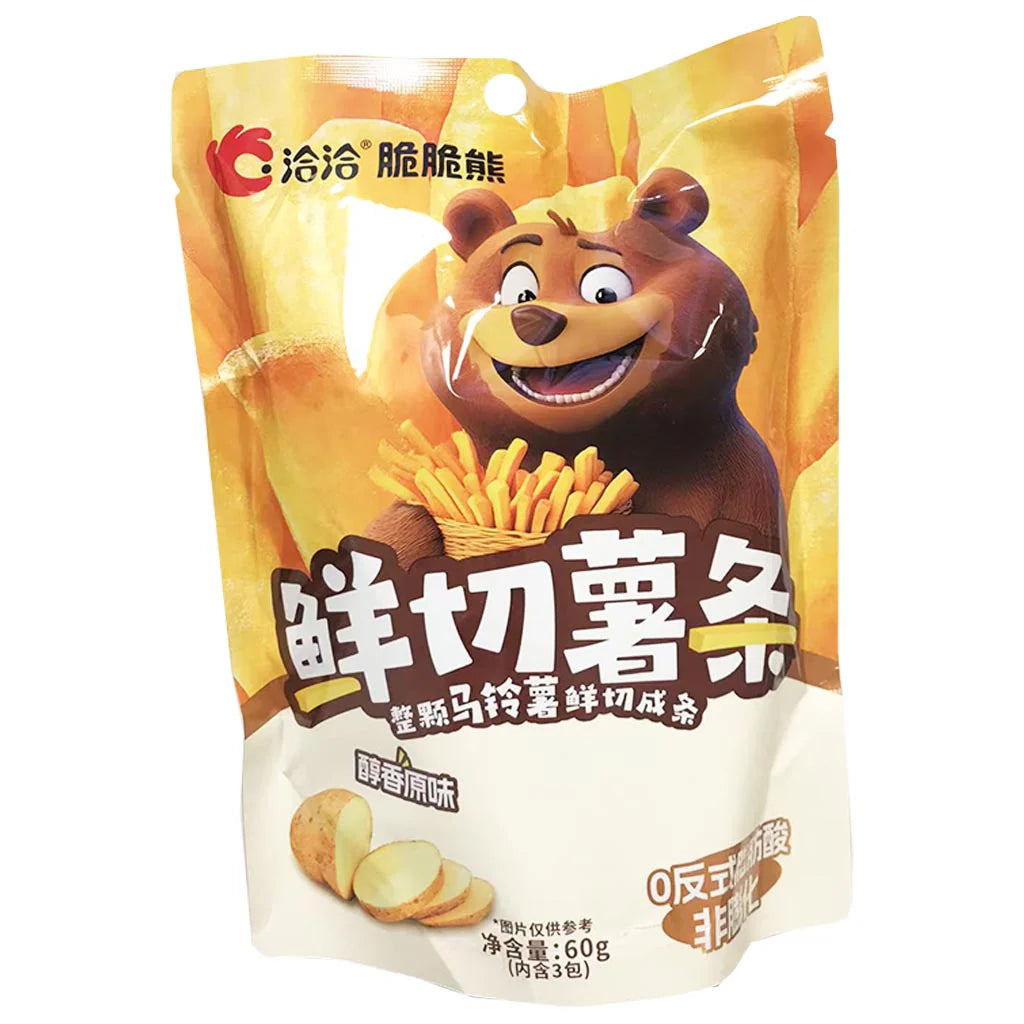 [新品] 洽洽 脆脆熊薯條-原味60g CC Potato Stripe - Original