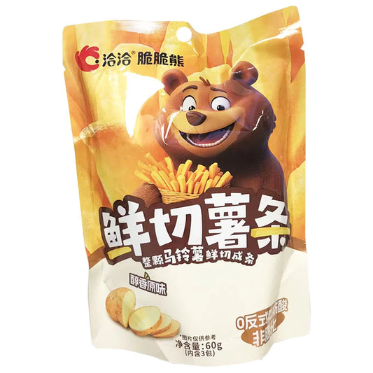 [新品] 洽洽 脆脆熊薯條-原味60g CC Potato Stripe - Original