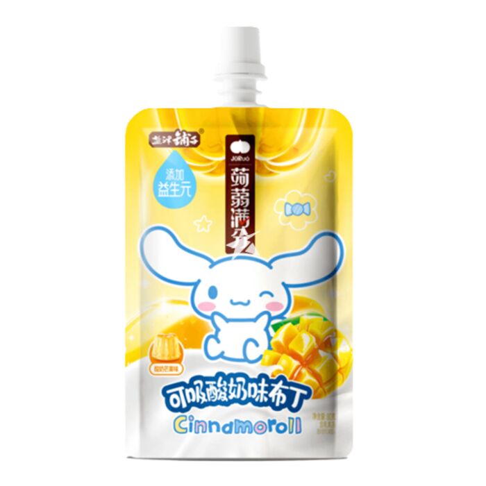 [新品] 蒟蒻滿分 果凍爽 芒果布丁酸奶味 80g JURUO Jelly Drink - Yogurt Pudding Mango Flavour