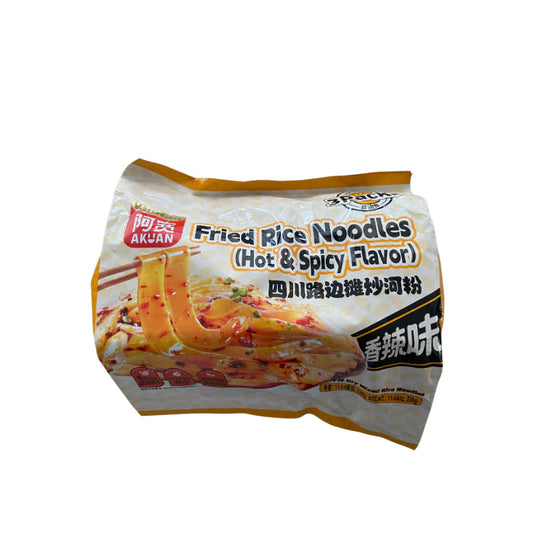[新品] 阿寬四川炒河粉-香辣(3pcs) 330g AK Sichuan Fried Rice Noodles-Spicy (3pcs)