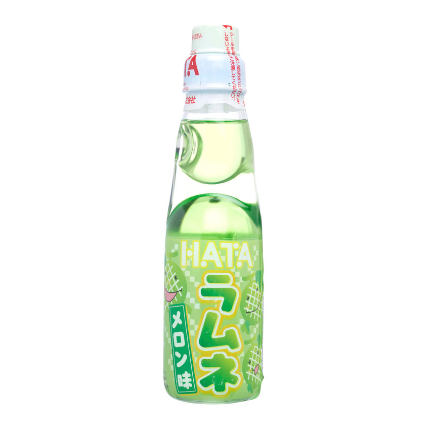 HATA Ramune Drink - Melon 200ml 日本波子汽水 蜜瓜味