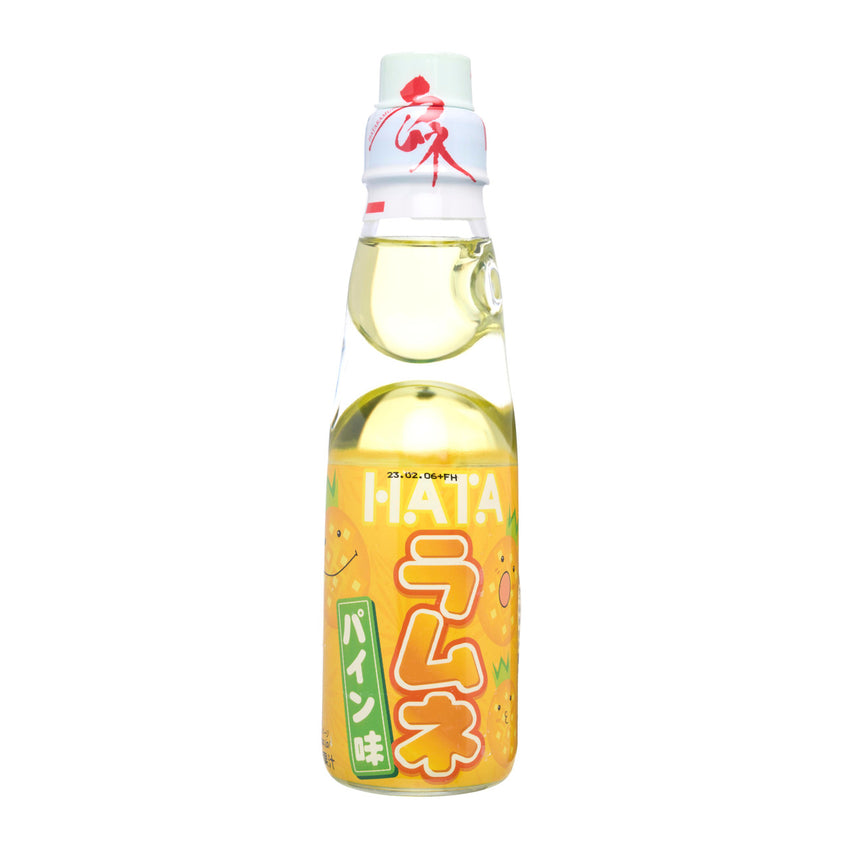 HATA Ramune Drink - Pineapple 200ml 日本波子汽水 菠蘿味