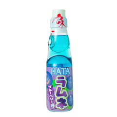 HATA Ramune Drink - Blueberry 200ml 日本波子汽水 藍莓味