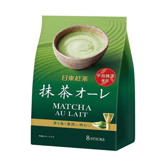 Nittoh Instant Matcha Latte 8x12g 日東紅茶 即溶抹茶牛奶