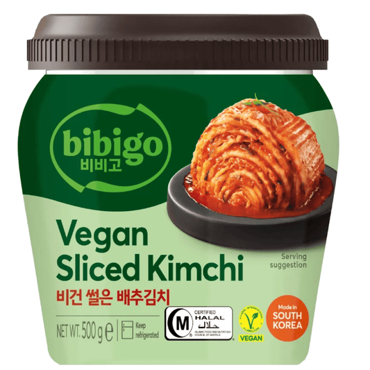 [新品] Bibigo 切片泡菜 500g Bibigo Vegan Sliced Kimchi