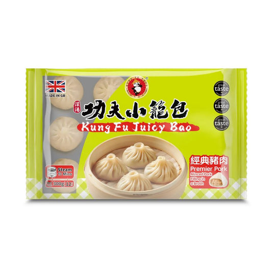 功夫小籠包 經典豬肉 300g Kung Fu Pork Siu Loong Bun