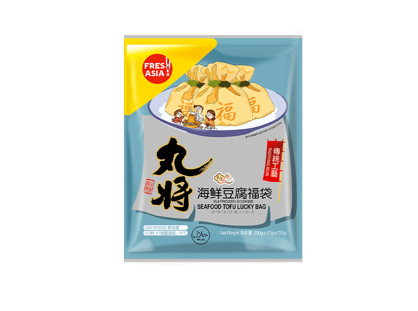 [新品] 丸將 海鮮豆腐福袋 200g WJ Seafood Tofu Lucky Bag
