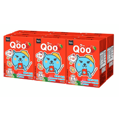 Qoo Apple Juice Drink 200ml x6 Qoo 蘋果汁