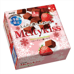 [Promotion Price] Meiji Meltykiss - Fruity Strawberry Cocoa 52g 明治 士多啤梨味朱古力
