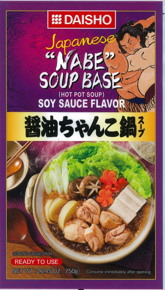 [新品] 日本相撲火鍋醬油火鍋湯底 750g Daisho Soy Sauce Hot Pot Soup Base
