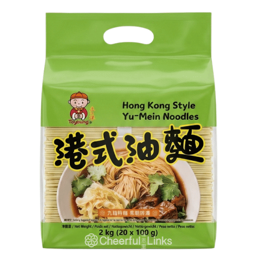 [新品] 土小洋 港式油面 2kg TOYOUNG Hong Kong Style Yu Mein Noodles