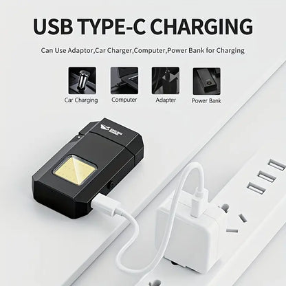 電筒防風打火機(可充電) 2-in-1 Rechargeable Flashlight & Windproof Lighter