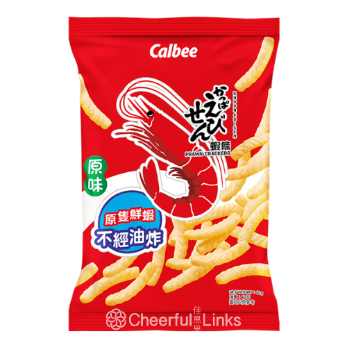 Calbee Prawn Crackers - Original 70g 卡乐B 虾条 原味 ( 大 )