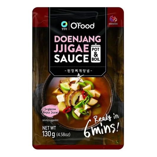 [新品] O'Food 大醬湯調味醬 130g O'Food Doenjang Jjigae Sauce