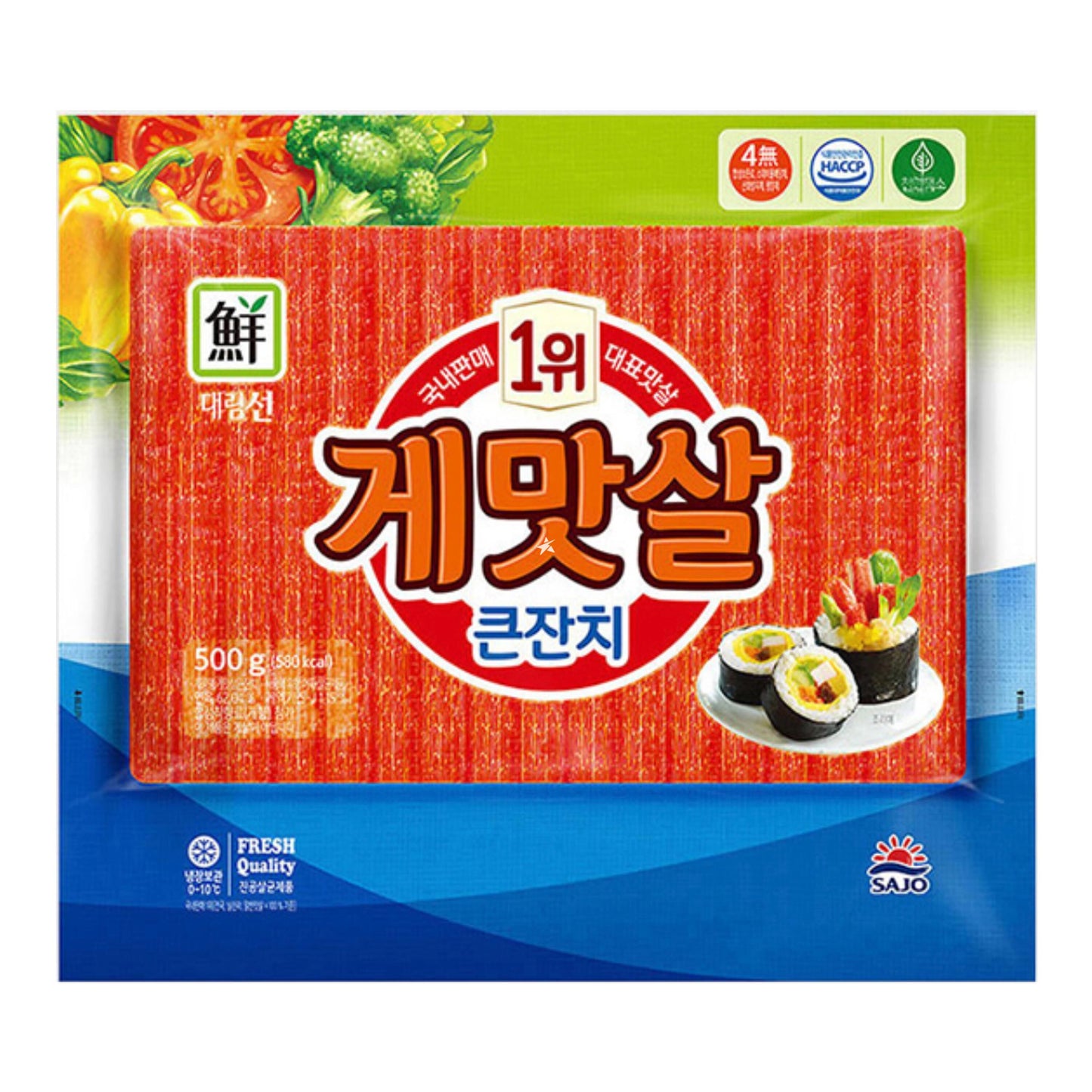 [新品] 韓國蟹棒 500g Surimi for Gimbap