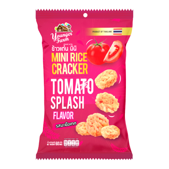 [新品] YF 小酥餅 - 蕃茄味 60g YOUNGER FARM Mini Cracker - Tomato Splash