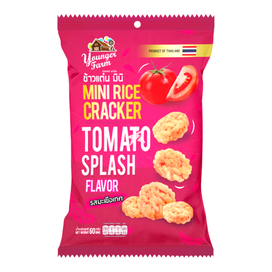 [新品] YF 小酥餅 - 蕃茄味 60g YOUNGER FARM Mini Cracker - Tomato Splash