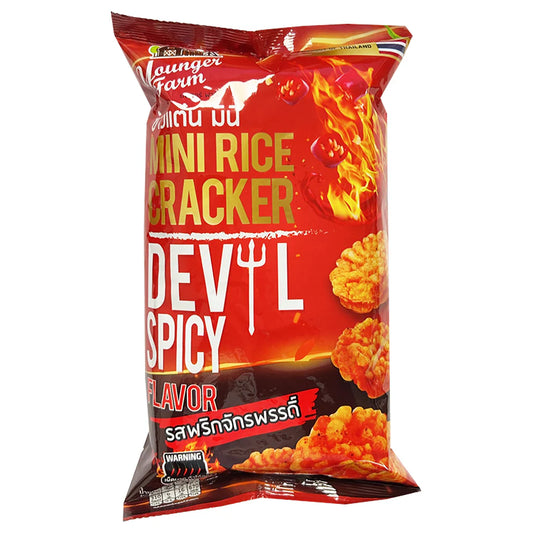 YF 小酥餅 - 魔鬼級辣味 60g YOUNGER FARM Mini Cracker - Devil Spicy