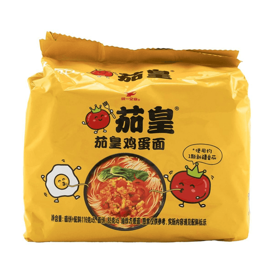 [新品] 統一 茄皇 番茄雞蛋風味麵 五包裝 610g Uni Instant Noodle - Tomato & Egg Flavour