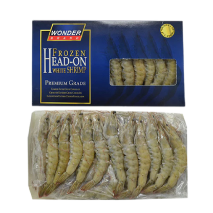 20-30 Head on White Shrimp 1kg / 20-30 有頭南美白蝦 1kg