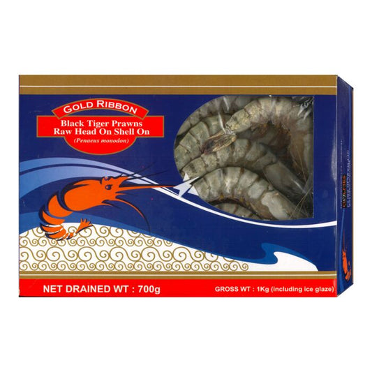 13/15 大虎蝦 1kg (net 700g) Black Tiger Prawns