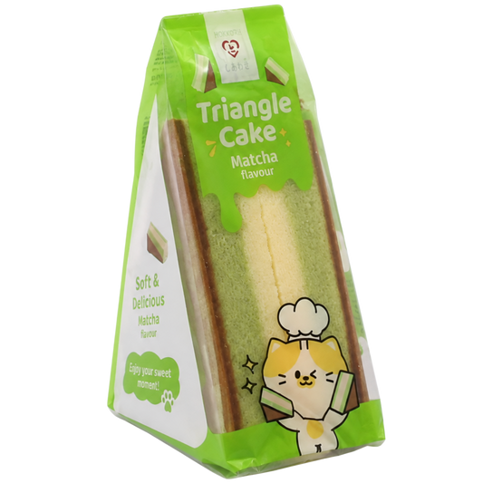 [新品] 日本三角海綿蛋糕 抹茶味 90g Tokimeki Sponge Cake - Matcha Flavour