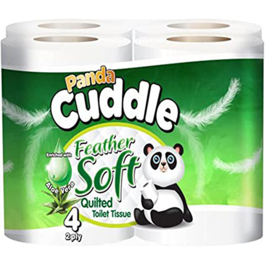 Panda Cuddle Toilet Tissue Rolls 優質衛生紙 4卷裝
