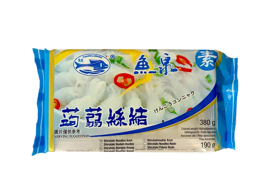 [新品] 魚泉 蒟蒻絲結 380g FW Konjaku
