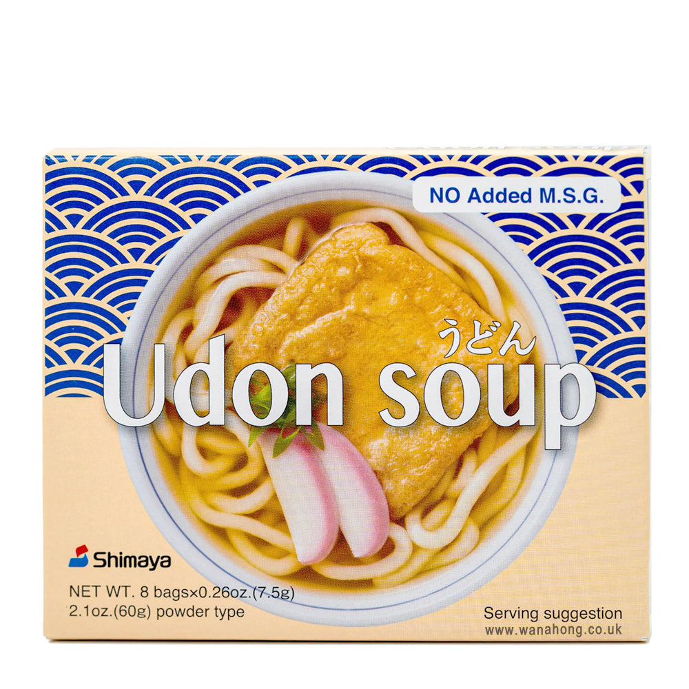 [新品] Shimaya 烏冬湯料粉 8小袋入 60g Shimaya Udon Soup Broth Powder 8 Sachets