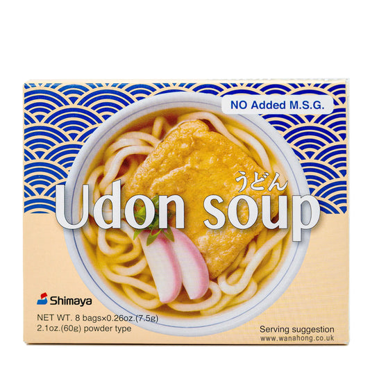 [新品] Shimaya 烏冬湯料粉 8小袋入 60g Shimaya Udon Soup Broth Powder 8 Sachets
