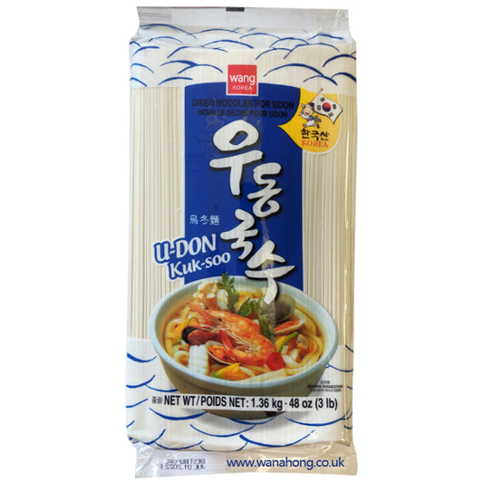 王牌 韓國烏冬挂麵 1.36 Wang Udon Kuksoo