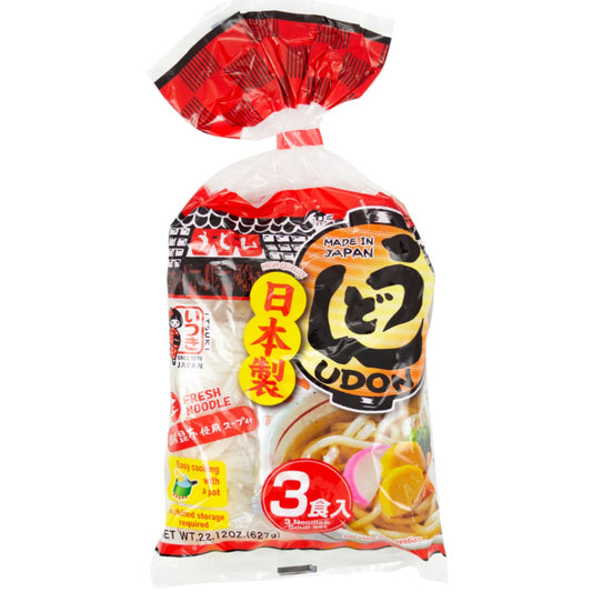 [新品] 五木 日本烏冬 帶湯包 (3包裝) Itsuki Udon With Soup (3 Servings)