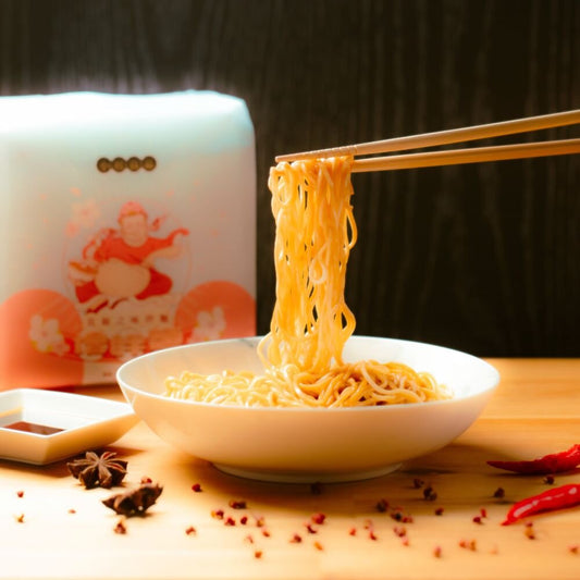 [新品] 小杜良品 增胖麵 (花椒之味) (4包裝) 404g SiuTo Dried Stir Noodle (Sichuan Peppercorn Oil Flavour) (4 Packs)