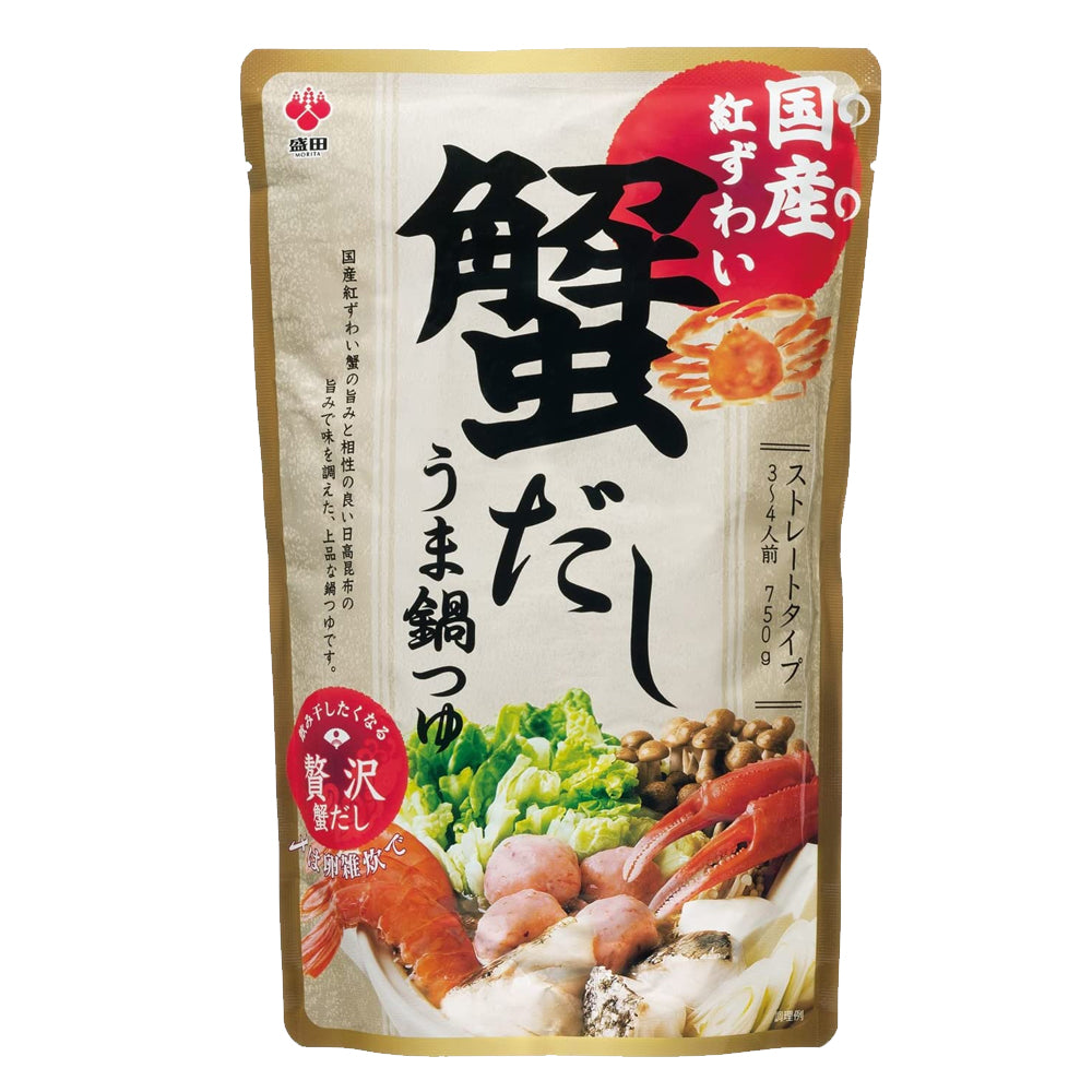 盛田 火鍋湯紅雪蟹味 750g Morita Hot Pot Soup Red Snow Crab Flavour