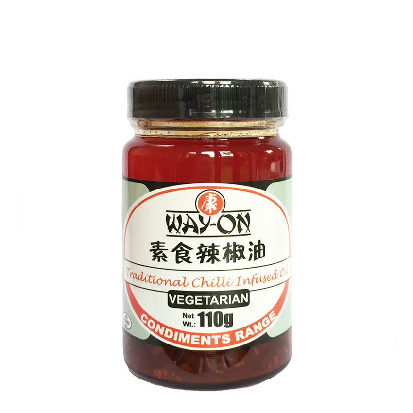 Way On Traditional Chilli Infused Oil 110g 康牌 素食辣椒油