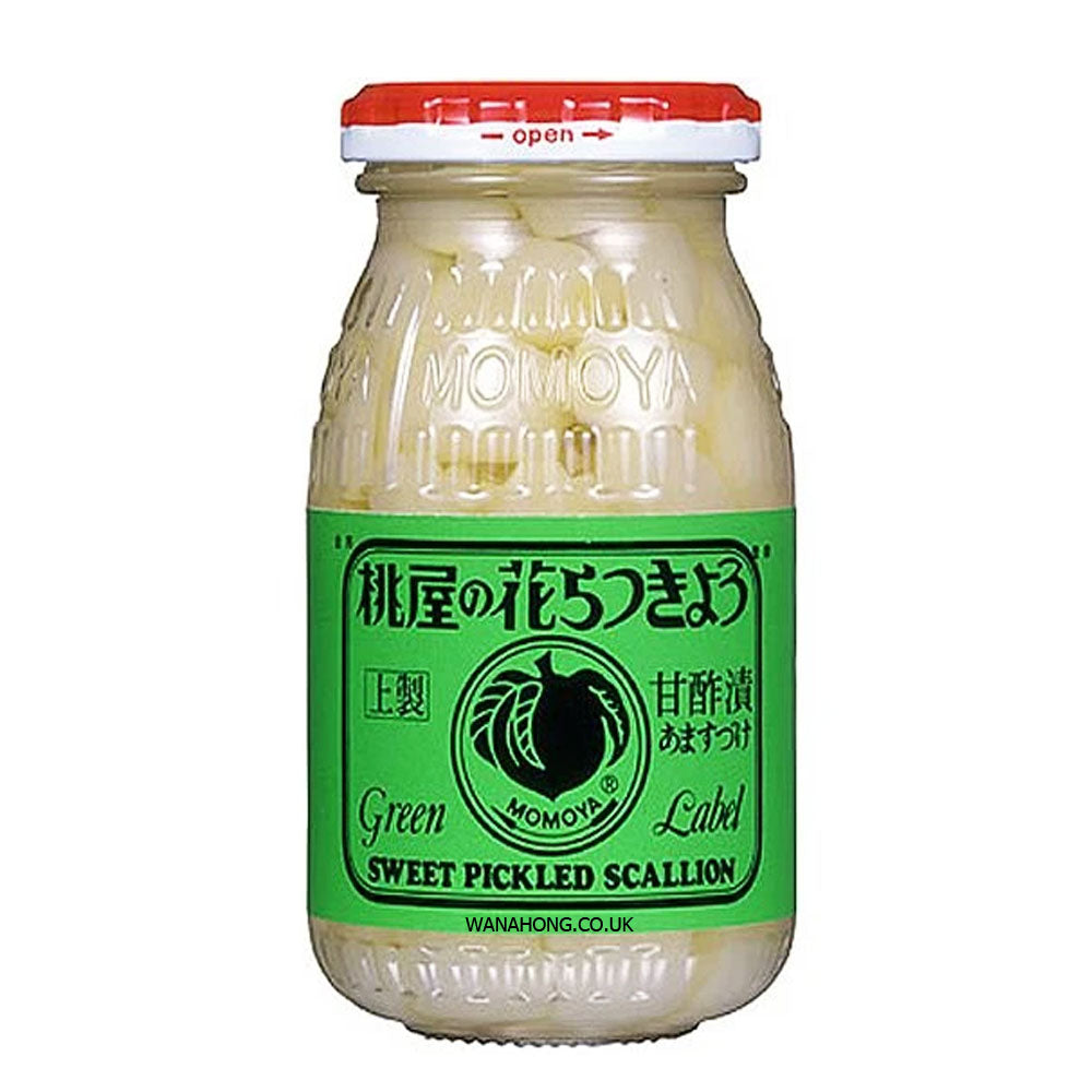 [新品] 桃屋甜醋腌花蔥(蕎頭) 115g Pickled Japanese Scallions