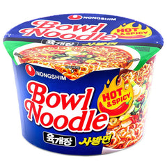 Nongshim Hot & Spicy Bowl Noodle 100g 农心 大碗辣杯面