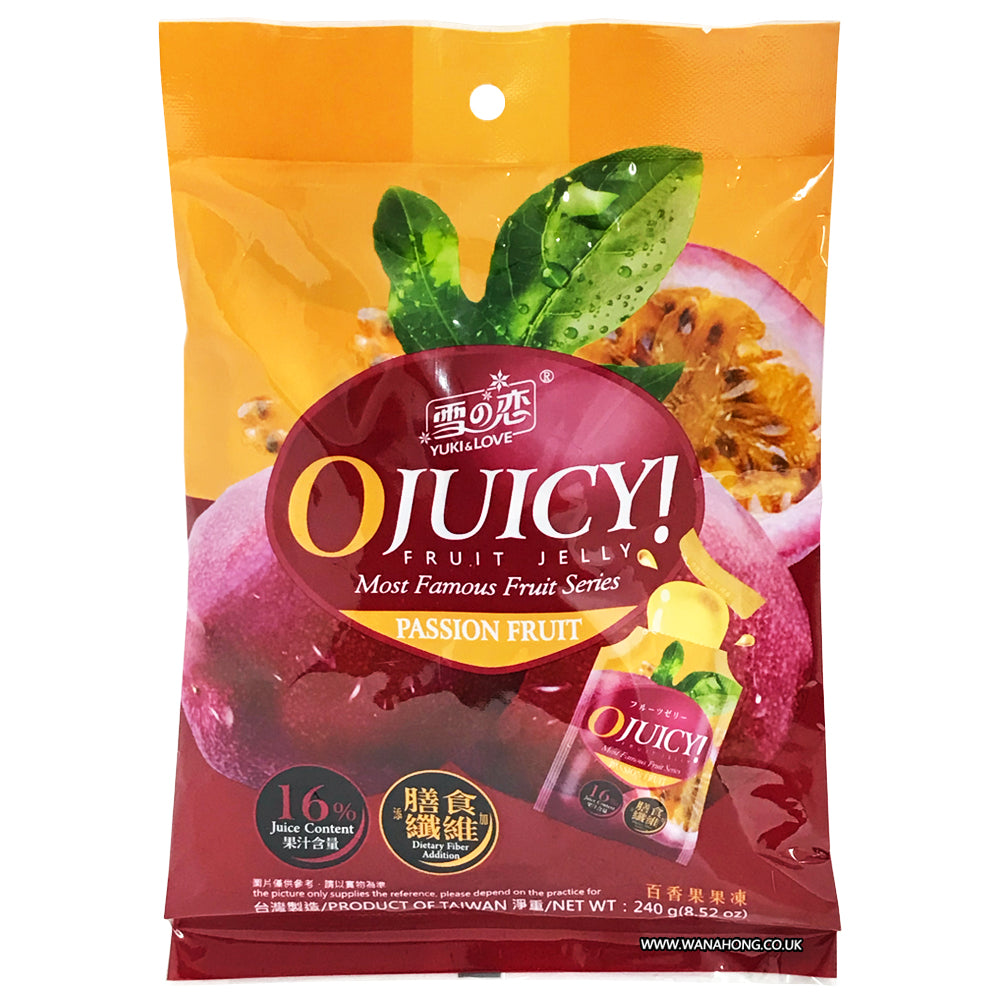 [新品] 雪之戀 百香果果凍 240g YL Passion Fruit Jelly