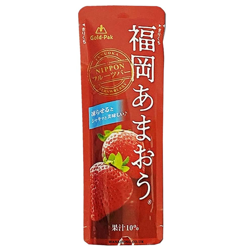 Gold Pak Ice Pops - Strawberry Flavor 80ml 福岡草莓果汁冰棒