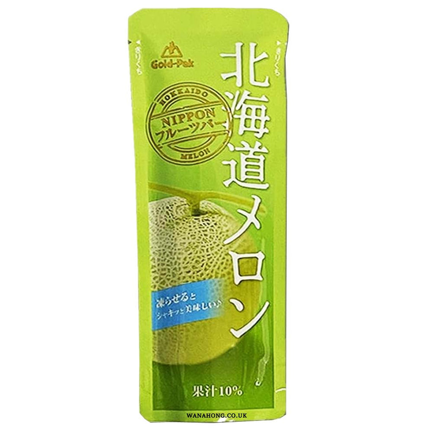 Gold Pak Ice Pops - Melon Flavor 80ml 北海道哈密瓜果汁冰棒