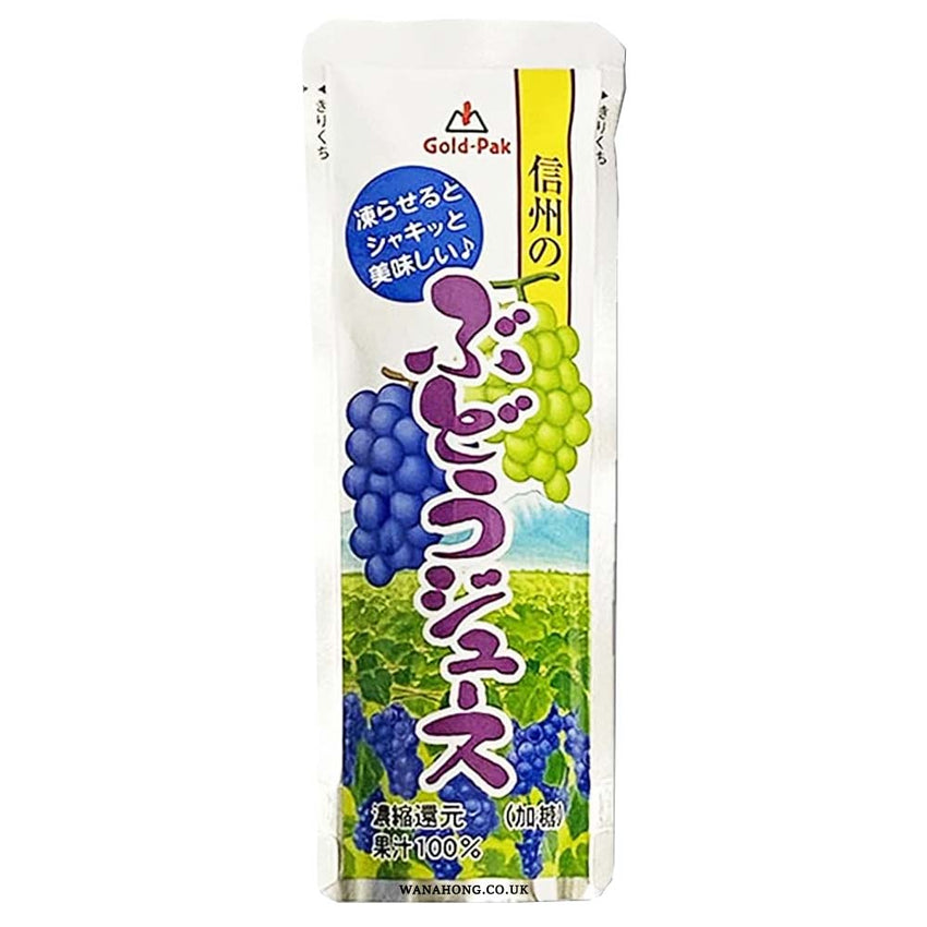 Gold Pak Ice Pops - Grape Flavor 80ml 信州葡萄果汁冰棒