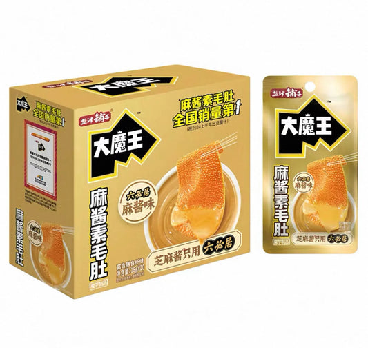 [新品] 鹽津鋪子 大魔王魔芋素毛肚 360g Konjac Snack (Sesame Flavour)
