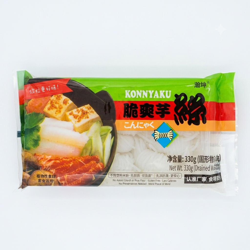 瀚坤 脆爽芋絲 330g (net 200g) HanKun Konnyaku