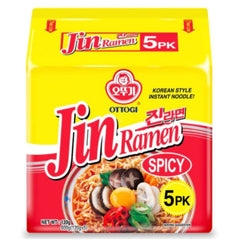 [Promotion Price] Ottogi Jin Ramen Spicy 5 packs 不倒翁 金拉面 五連包