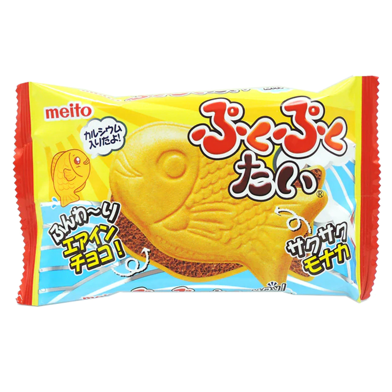 Pukupukutai Chocolate Wafer 16.5g 鯛魚燒巧克力威化餅