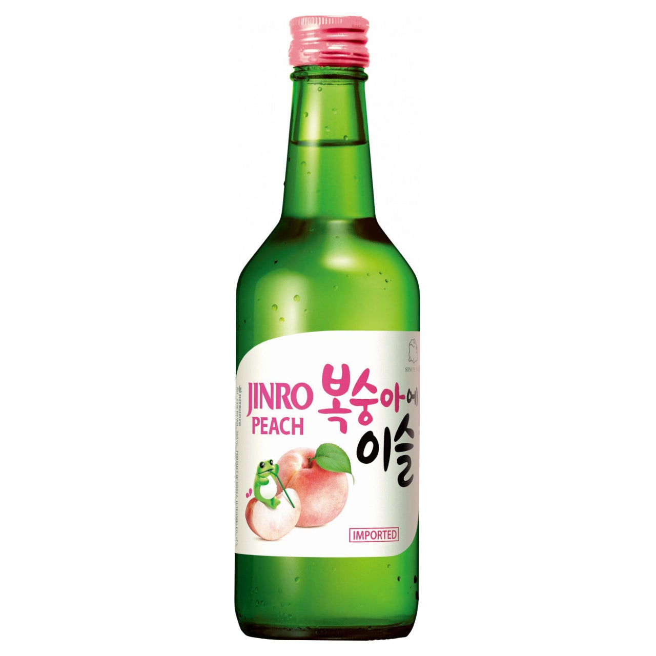 [X'mas Offer] 真露 桃味燒酒 350ml Jinro Peach Soju ABV 13.0%