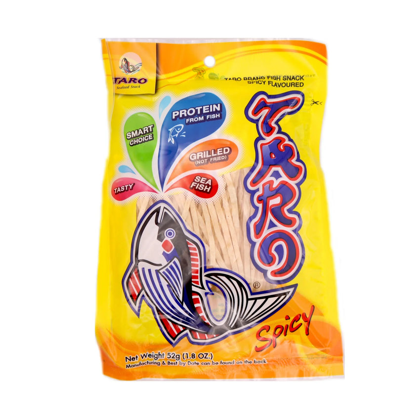 Taro Fish Snack Spicy 52g Taro 香魚絲 香辣