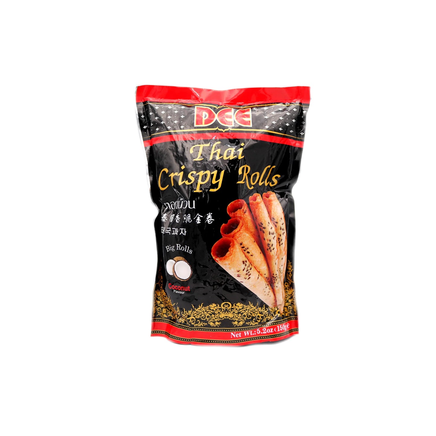 [新品] 泰國 香脆金卷 (椰子) 150g DEE Crispy Rolls Coconut Flavour