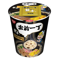 [Promotion Price] Nissin Cup Noodle Black Garlic Oil Tonkotsu Flavour 72g 出前一丁杯面 黑蒜油豬骨湯味